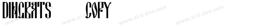 DingBats1 (COPY 1)字体转换